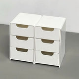 Mini Storage Box Small Drawer Storage Box Layered Grid Drawer Style Storage Box Tier Desk Organizer With Drawers