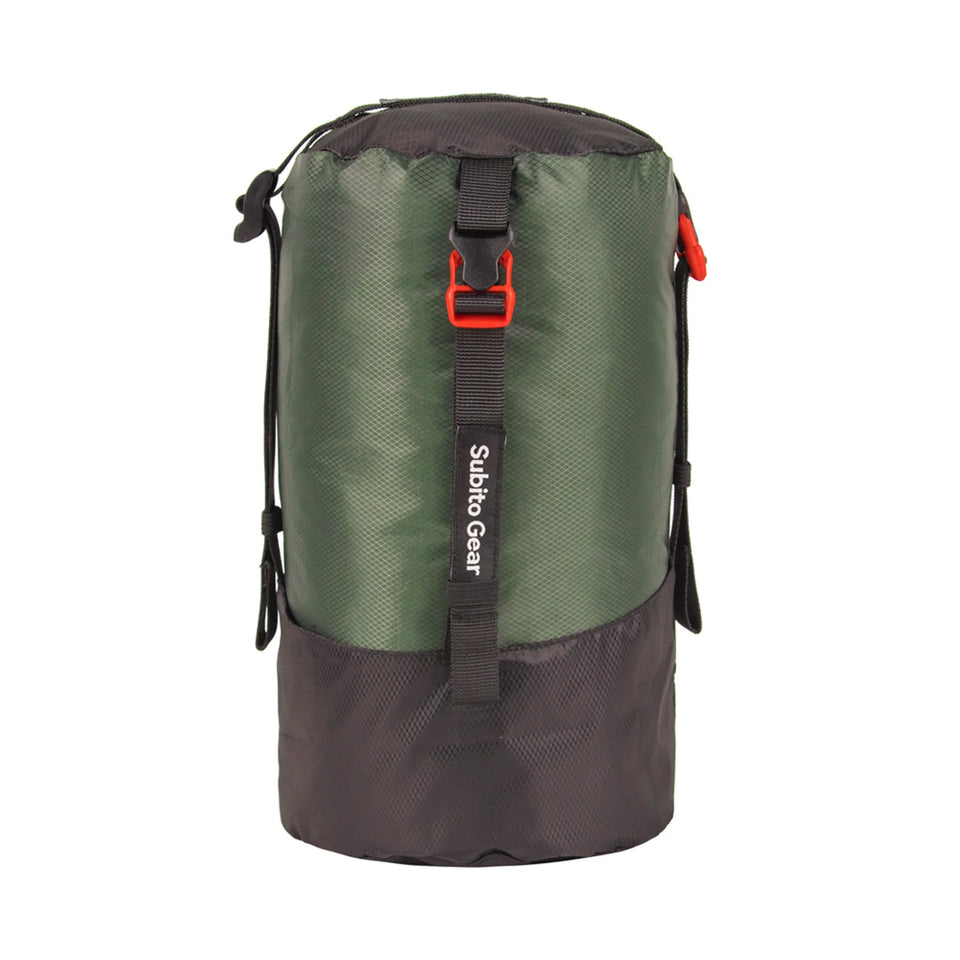 Lightweight Compression Stuff Sack 1-2L Waterproof Polyester Compression Bag Storage Bag for Camping Hiking Backpacking