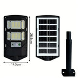200000LM Solar Light Commercial LED Outdoor Dusk To Dawn Solar Street Light Road Area Lamp Waterproof Backyard Security Lighting