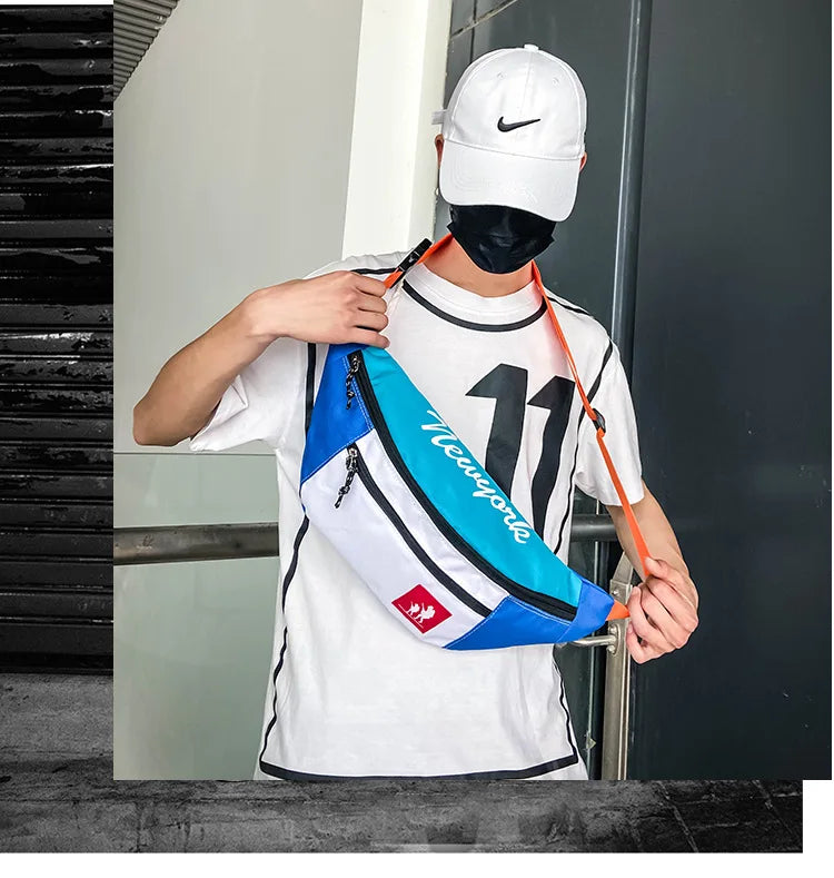 Unisex Waist Bag Fanny Pack Fashion Bags For The Belt Multifunction Chest Bag Banana Packs Hip Hop Bum Package Crossbody Pack