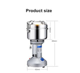 150G Grains Spices Cereals Coffee Dry Food Grinder Machine Gristmill Home Beans Espresso Electric Medicine Powder Crusher 1200W