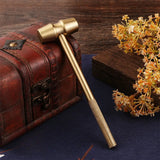 1PC Copper Hammer Small Decoration Hammer Computer Office Desktop Home Furnishings Decoration