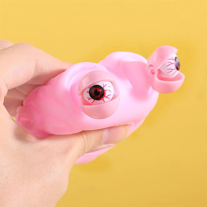 Anti Stress Flippy Brain Squishy Eye Popping Squeeze Fidget Toy Cool Stuff Kids ADHD Autism Anxiety Relief Toy For Kids Adult