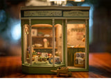 DIY Wooden Dollhouse Casa Miniature With Furniture Kit 3D Irish Cottage Coffee House Assemble Toy for Children Christmas Gifts