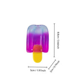 Cube By Schylling Sensory Squeeze Toy Ice Cream Color Squishy Stress Relief Fidget Toys Children Adults Collectable