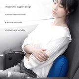 Camping Inflatable Pillow Portable Ultralight Travel Hiking Air Sleeping Pillow for Neck and Lumbar Support