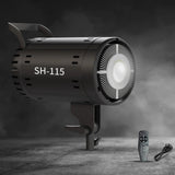SH 115/135W LED COB Video Light Photography Lamp With Tripod Softbox Remote Control Video Light For Skit Video Photography