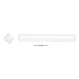 Bymaocar 70*90cm Wedding Flower Stand, Wedding Crystal Flower Stand, Crystal Flower Stand Gold