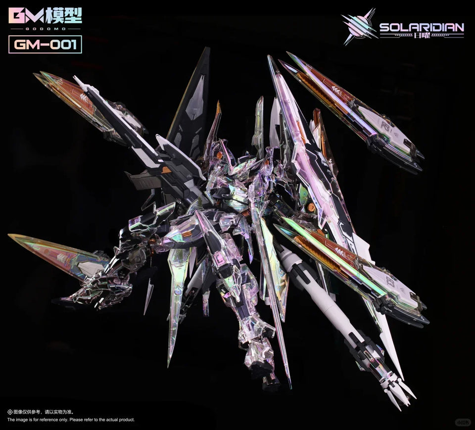 In Stock GM GODOMO SOLARIDIAN WF Holographic image Color transparency Ver. Assemble Toys GM-GODOMO 1/72 SCALE PLASTIC MODEL