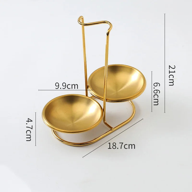 Gadget Multifunctional Portable Spoon Rest for Hotpot Restaurant Food Restaurant Utensil Household Upright Ladle Holder Kitchen
