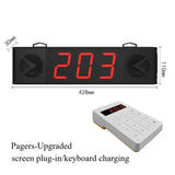 Ticket Dispenser 57mm Label Receipt Take Number Machine and Restaurant Pagers Queue Call Management System Restaurant Equipments