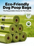 Eco-Friendly Dog Poop Bags Leak-Proof Extra Thick EPI Material Unscented Pet Waste Bags for Dog Walking Outdoor