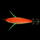 Luminous Squid Hook Squid Fishing Lure with 3D Eyes Cuttlefish Attracting Lure Glow In The Dark Squid Bait for Night Fishing