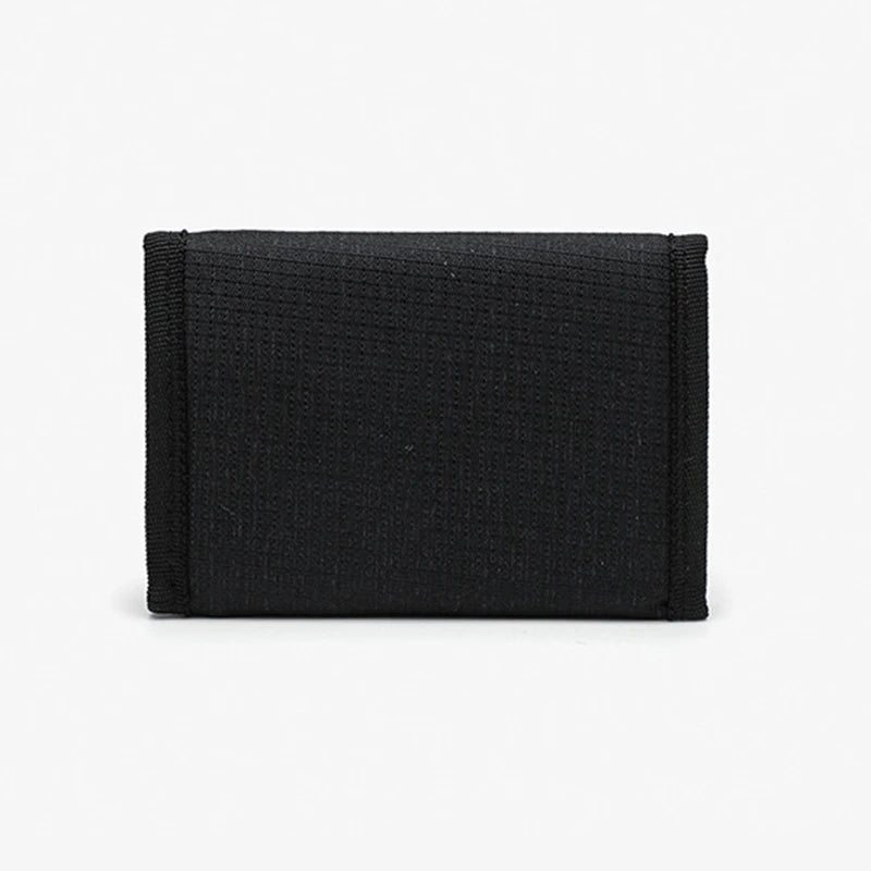 Japanese Style Nylon Trifold Casual Wallet for Male Men Women Young Novelty Money Bag Purse Zipper Coin ID Card Holder Purse
