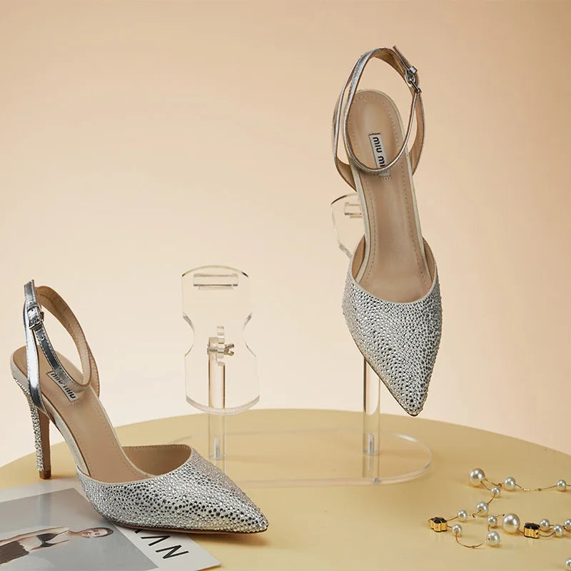 Shoe Display Stand Clear Acrylic High Heels Display Props Shopping Mall Window Counter Shoe Stand Shoe Support Shoe Rack Riser