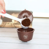 5.4*3.5CM Food Grade PP Reusable Coffee Capsule Pods For Dolce Gusto Refillable Filters Crema Espresso Capsules Cup Kitchen Tool