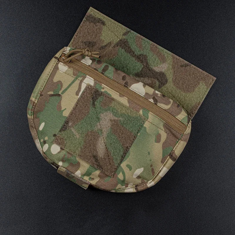 Outdoor Tactical JPC/CPC Vest/Tactical Chest Pouch Chest Expanded Lower Belly molle FC Large Sub-Pouch Tactical Emergency bag