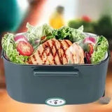 1.5L Electric Lunch Box – Portable Food Warmer for Office & Car, 304 SS Inner Pot, 60W Efficient