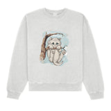 Opalite Kitten in Tree Sweatshirt 90s Nostalgia Playful Cat Crewneck Showgirl Gift Idea Clothes Unisex TS Opalite Music Pullover