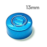 100pcs 13mmAluminium Sealing Cap Many Colored Pharmaceutical Caps,Aluminium Tops for crimp glass vial,Aluminium Sealing