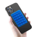 Silicone Suction Phone Holder Mat Multi-functional Suction Cup Phone Stand Square Anti-Slip Single-Sided Case Mount Back Sticker
