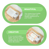 Tissue Box Napkin Holder Remote Control Storage Desk Organizer Office Multifunctional Sundries Stationery Ontainer Storage Home