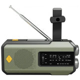 STONEGO Emergency Radio Solar Power Hand Crank Radio Global Receiver High Quality LED Torch Reading Light SOS Alarm 2000mAh