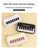 Portable 15 Keys Digital Keyboard Children Mini Electronic Piano Children Musical Instrument Educational Toys for Children Gift