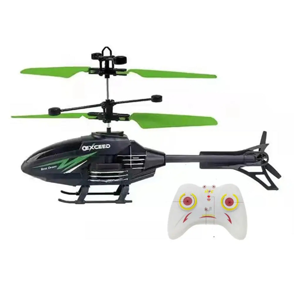 Remote Control Helicopter 2 Channel RC Helicopter Toys for Kids Flying Toys Infraed Induction Suspension Aircraft Charging Gifts