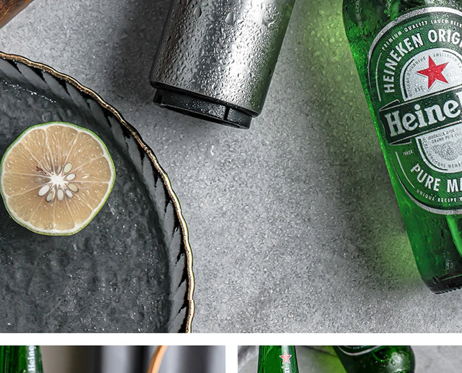 Automatic Beer Bottle Opener Stainless Steel Beer Opener Portable Push Down Wine Beer Cap Opener Kitchen Gadgets Party Gift