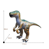 Huge Dinosaur Theme Inflatable Toys Tyrannosaurus Velociraptor Party Supplies For Jurassic Theme Photo Prop Children Baby Shower