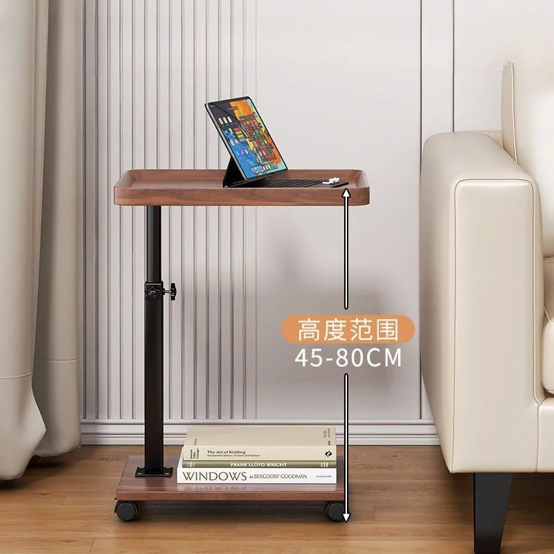 Adjustable Table Home-use Living Room Side Table Small Coffee Table Bedroom Mobile Bedside Table Sofa Corner New Sales
