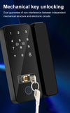 Bluetooth Electronic Glass LOCK Fingerprint Recognition Smart Lock Tuya APP Rfid Card Biometric Unlock for Glass Door Lock
