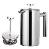350ml/800ml/1000ml French Press Coffee Maker Stainless Steel Double Walled Insulated Coffee Maker Pot coffee maker coffee pot