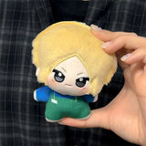 10cm SAKAMOTO DAYS Plush Dolls Mini Soft Asakura ShinMitsuki Keychain Bag Pendant Plush Toys Nagumo Yoichi Holiday Gift