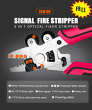Signalfire AI-9 AI-5 Pro AI-6C+ AI-6A+ AI-20 AI-30 Multi-language Fiber Optic Splicing Machine Optical Fiber Fusion Splicer