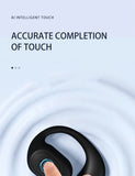 Wireless Headphones Bluetooth Headset With Microphone Bone Conduction Handsfree Noise Canceling Earphones For Driving Audifonos