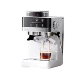 Electric coffee grinder+coffee machine integrated machine|Fully automatic freshly ground coffee beans|Fast grinding for breakfas