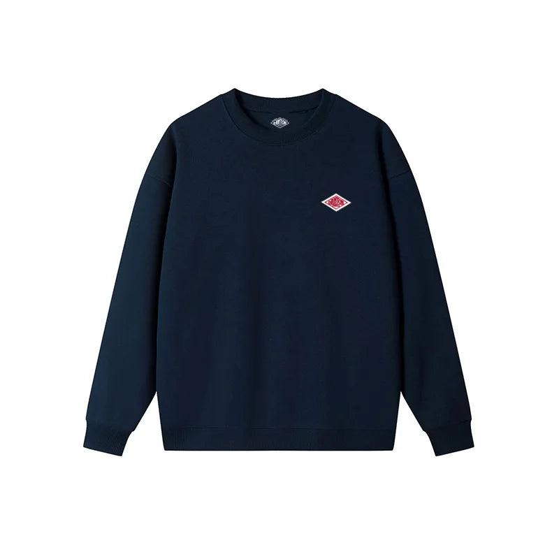 2024 Exported to Japan Spring Thin Sweatshirt Men/Women Same Embroidery Brand Cotton O-Neck Long Sleeve Loose Tracksuit Tops