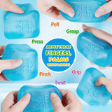 ### Nee Doh Nice Cube Super Solid Squishy Stress Relief Toy Soft Squeeze Fidget Toy for Office Anxiety Relief Kids Adults Gifts
