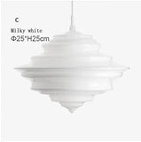 La Scala pendant lamp Modern Simple revolving glass light fixture Bar Dining Room Lamp Art Lighting Coffee bedroom bedside light