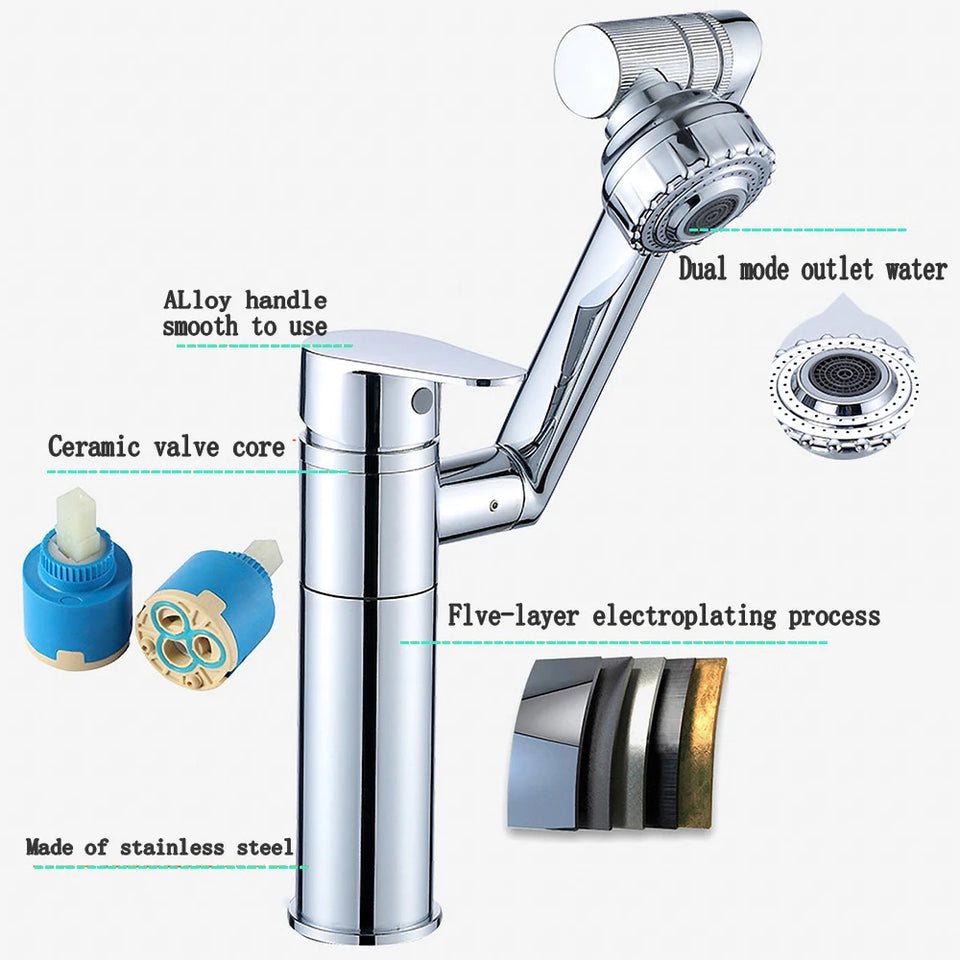 Basin Faucet Modern Bathroom Mixer Tap Black/chrome Wash basin Faucet Single Handle Hot and Cold Waterfall Faucet