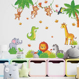 Rainbow Cloud Hot Air Balloon Children Bedroom Porch Commercial Wall Beautification Decorative Wall Stickers Room Decor