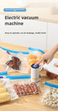 Electric Air Pump for Vacuum Bags Portable USB Mini Vacuum Sealer Rechargeable Food Vacuum Packaging Sealing Machine for Home