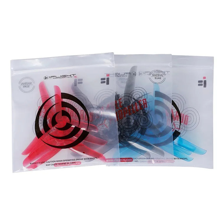 16pcs iFlight Nazgul F5 5inch 3 blade/tri-blade propeller prop with 5mm mounting hole for FPV Drone part (8 pairs)