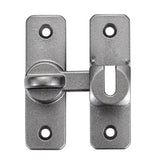 1pc Security Door Lock Handle Commercial Residential Grade Anti-Pick Lock with Adjustable 90°/180° Slide Indoor Outdoor Use