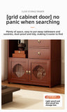 Multifunctional Furniture with Drawers & Shelves, Kitchen Cupboard, Living Room Storage Organizer, Tea Table Cabinet