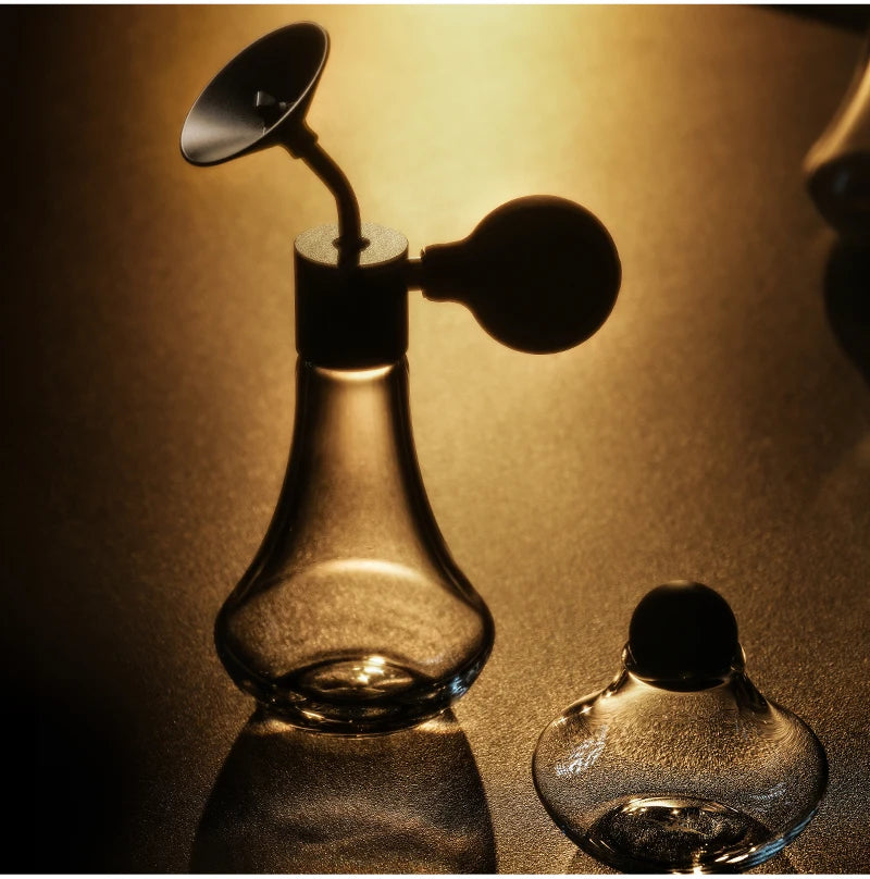 MHW-3BOMBER Coffee Aroma Bottle Coffee Display Jar Glass Creative Fragrance Bottle Coffee Aroma Display Coffee Accessories