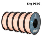 Geeetech 5kg PETG 1.75mm Filament 3d print wire Vacuum Packaging Local Warehouses Colorful Plastic for most FDM 3D printer