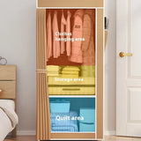 Simple Bedroom Closet Household Simple Assembly Cloth Closet Storage Closet Storage 5 Colors Simple Organizer Dustproof Foldable